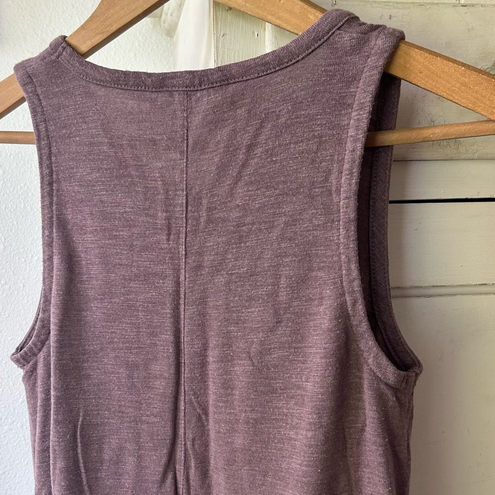 Madewell | Women’s Mauve/Purple Knit Crewneck Tank Shift Highpoint Dress Size XS - Picture 10 of 16